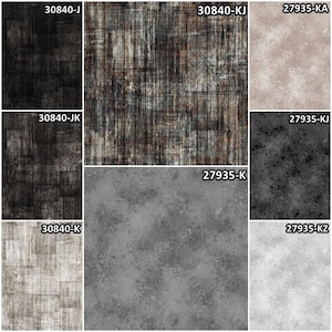 Shades of Grey Rapture and Into the Woods Blenders 100% Cotton Fabric by QT Fabrics! 8 Colors
