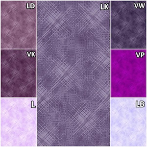 Vertex Shades of Purple #29513 100% Cotton Fabric by Quilting Treasures! 7 Colors