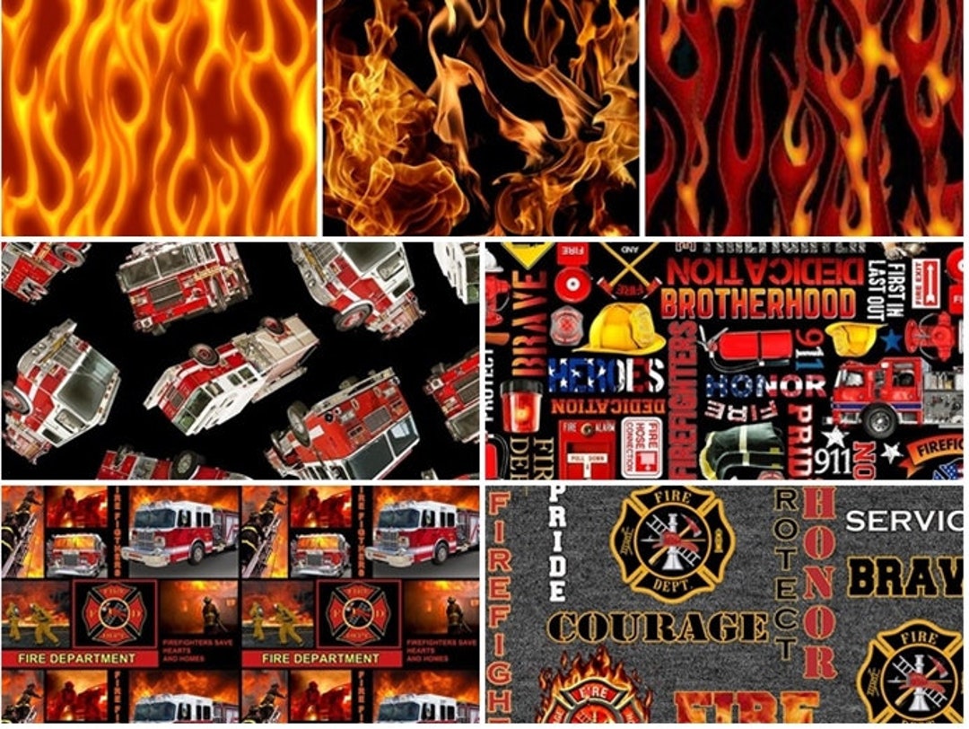 Flames Fire Firefighter Firefighting Fire Trucks Engines Lingo 100