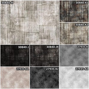 Shades of Grey Rapture and Into the Woods Blenders 100% Cotton Fabric by QT Fabrics! 8 Colors