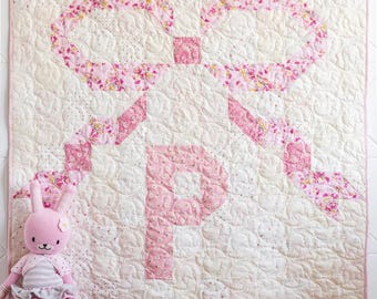 Bows & Monograms Quilt Pattern by Melissa Mortenson for Riley Blake Designs