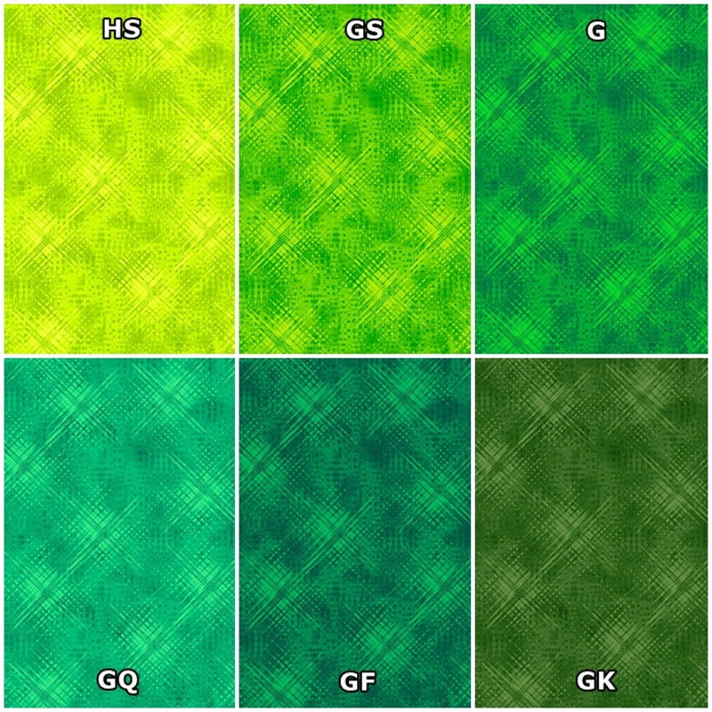 Vertex Shades of Green 29513 100% Cotton Fabrics by Quilting Treasures image 3
