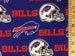 NFL Logo Buffalo Bills Blue and Red 100% Cotton Fabric by Fabric Traditions! 3 Styles 
