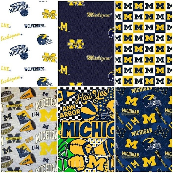 Flannel Cotton College University Of Michigan Wolverines
