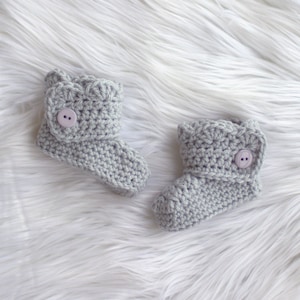 Baby Booties, Crochet Baby Boots, Infant Boots, Infant Booties, Soft Baby Shoes, Baby Boots, Baby Strap Boots, Infant Baby Boots, Booties