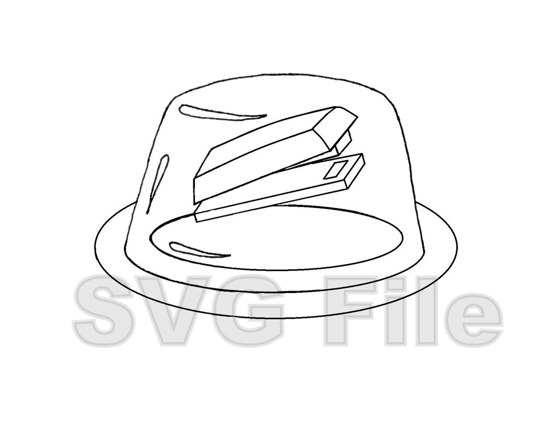 Jello Stapler SVG File, Stapler in Jello Vector Image, the Office, Cut