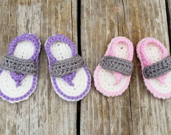 Baby Flip Flops, Infant Flip Flops, Baby Sandals, Infant Sandals, Crochet Baby Shoes, Newborn Flip Flops, Soft Baby Shoes, Soft Baby Sandals