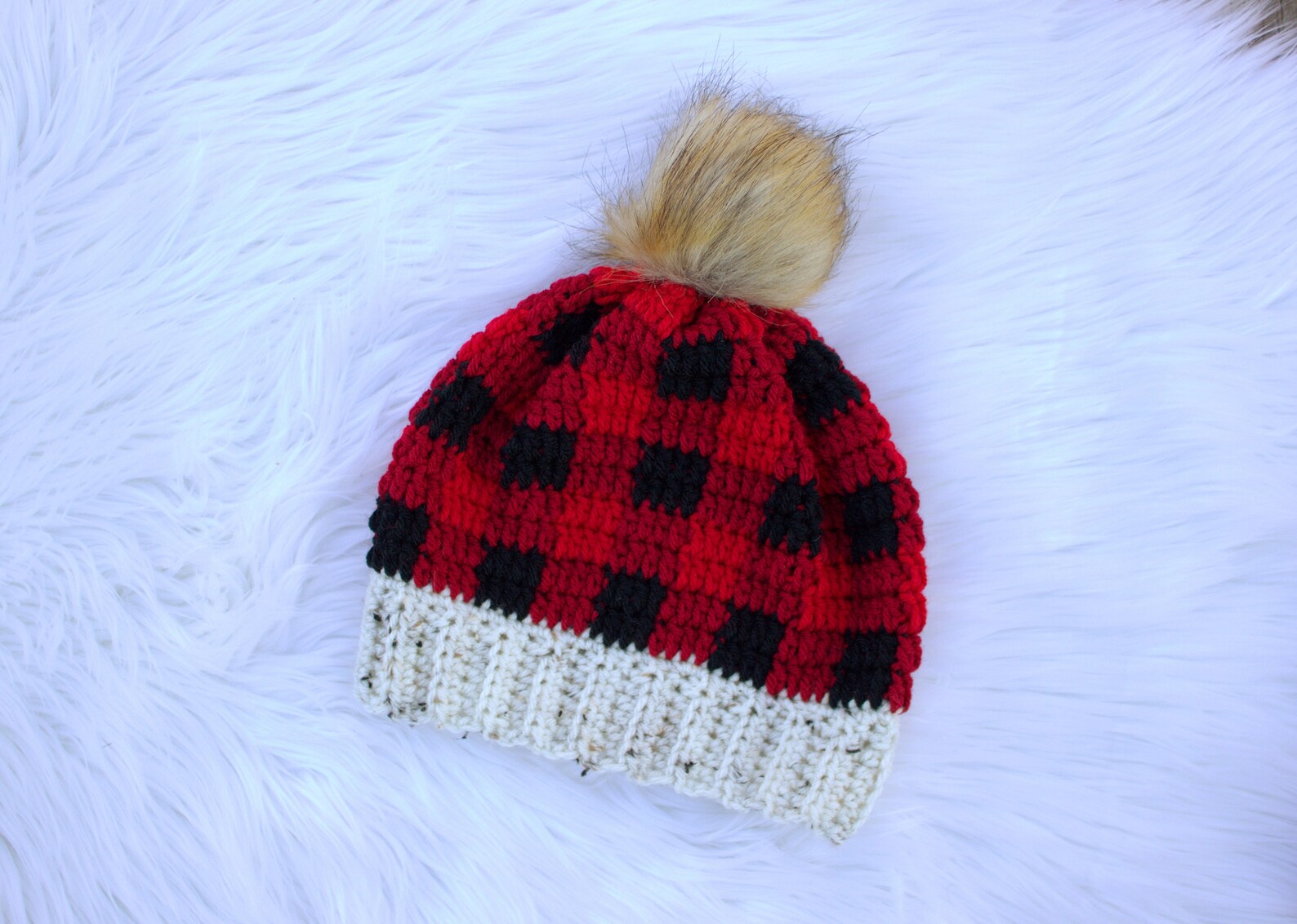 Plaid Christmas Hat Buffalo Plaid Hat Red Plaid Hat Buffalo Etsy