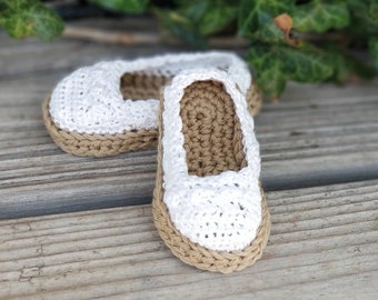 Baby Espadrilles, Infant Espadrilles, Espadrille Shoes, Crochet Baby Shoes, Baby Girl Shoes, Infant Girl Shoes, Crochet Espadrilles, Shoes