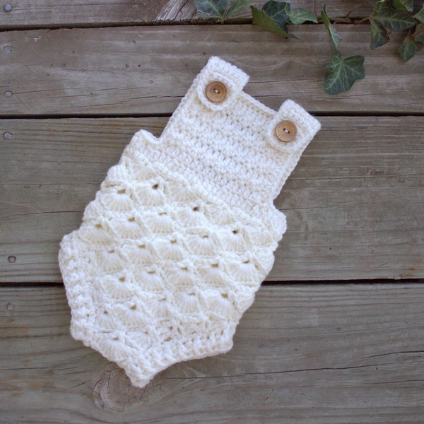 Baby Girl Romper, Crochet Baby Romper, Infant Romper, Romper Baby Girl, Vintage Romper, Baby Romper Crochet, Baby Romper, Baby Romper Outfit