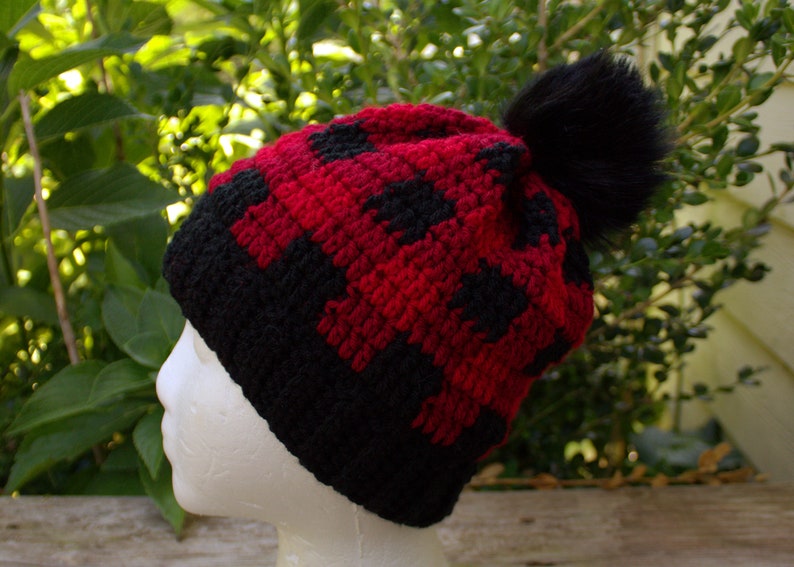 Buffalo Plaid Hat Buffalo Plaid Beanie 