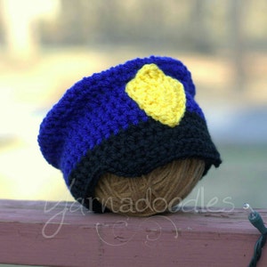 baby police hat