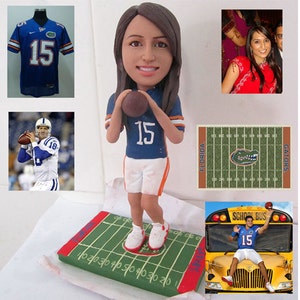 rugby american football personalized custom figurine 100% handmade image 1
