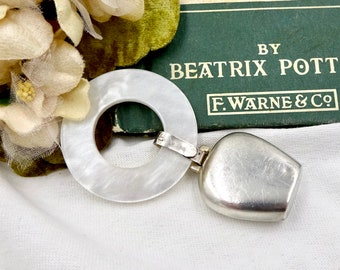 sterling teething ring