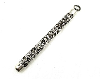 Rare Victorian Telescopic Pencil, FAIRCHILD, Gold Enamel Swiss