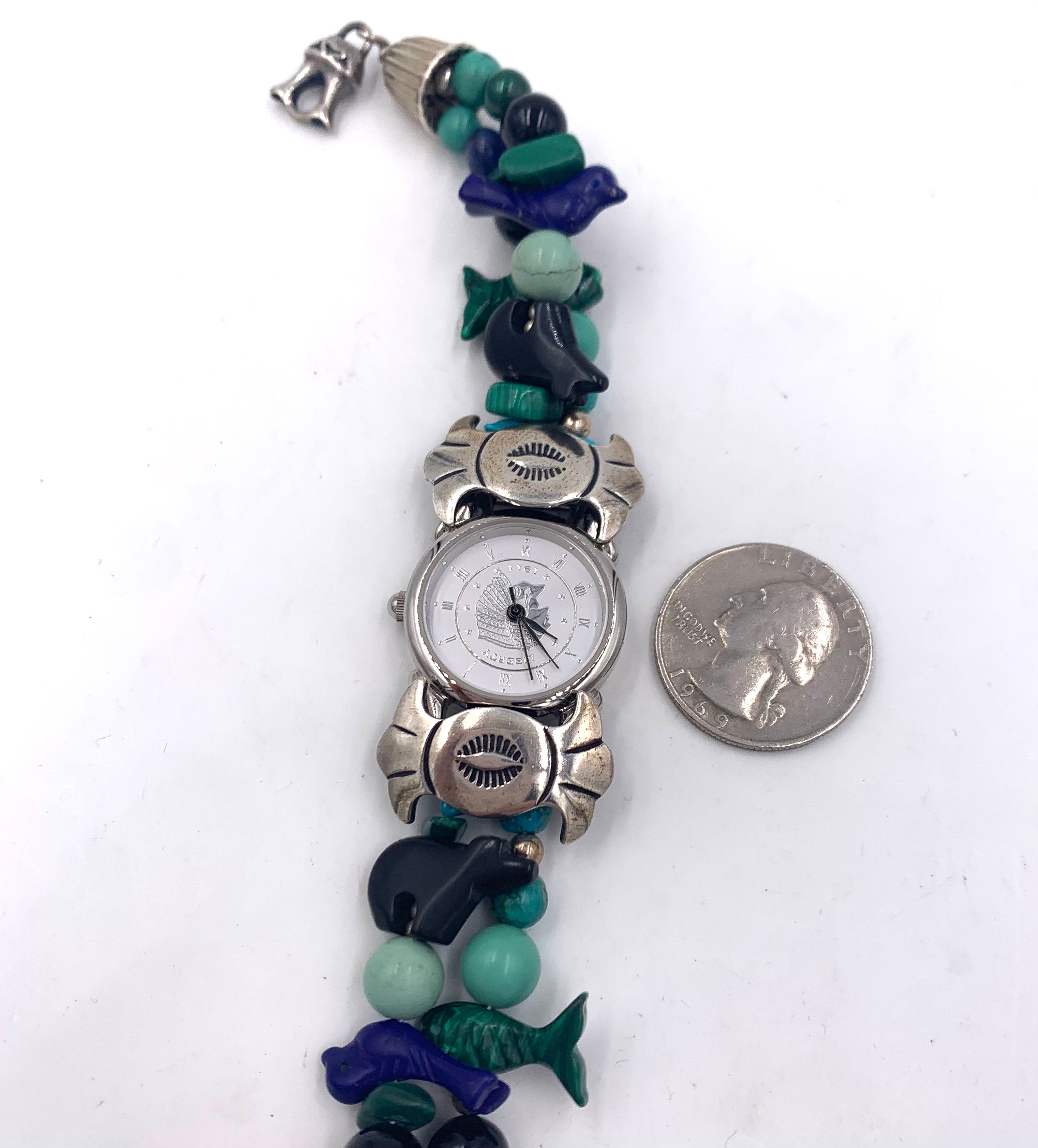 Southwest Traditions CAROLYN POLLACK WATCH Sterling Silver  display picture 1