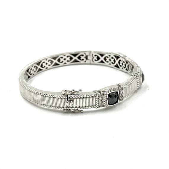 EPIPHANY BANGLE BRACELET Bracelet Platinum Clad S… - image 5