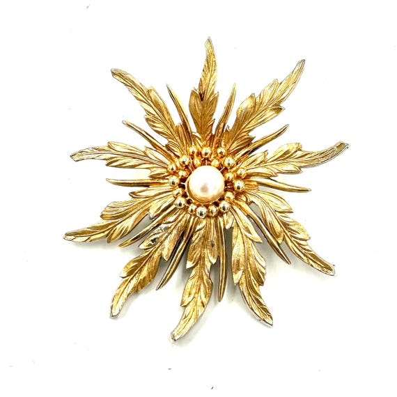 ヴィンテージ マルセル・ブーシェ リバーシブルブローチ：ライン