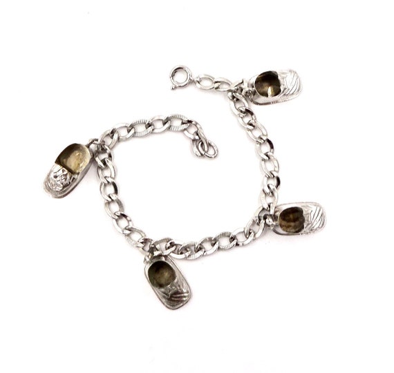 Old fashioned on sale charm bracelet