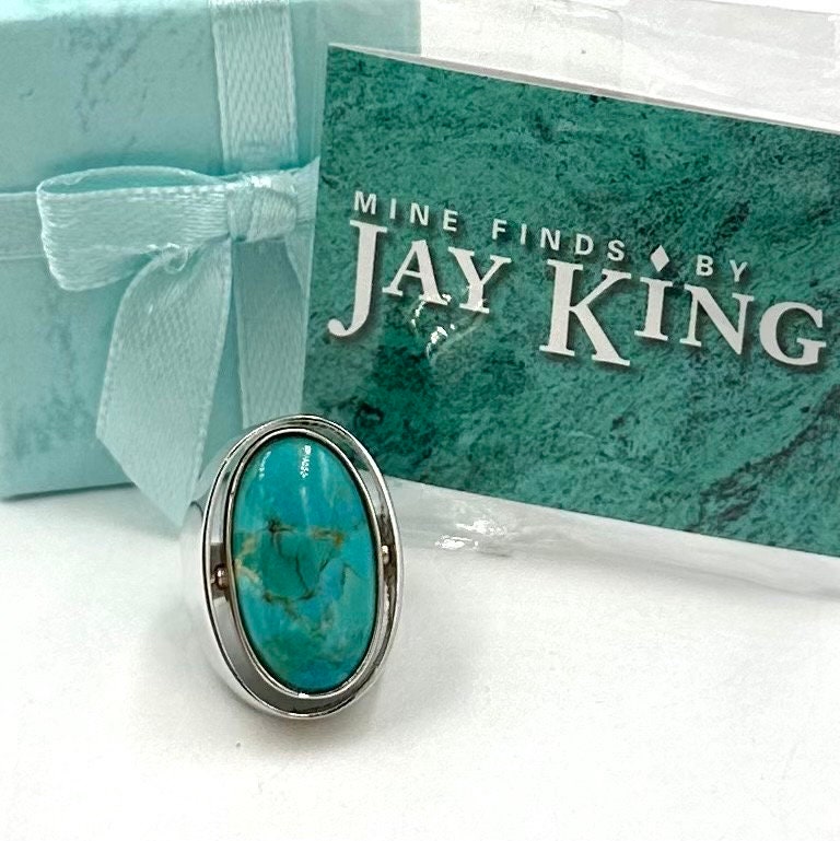 ヴィンテージ！Turquoise & Lapis Silver リング Vintage FLIP RING Sterling Silver Turquoise Lapis Jay King