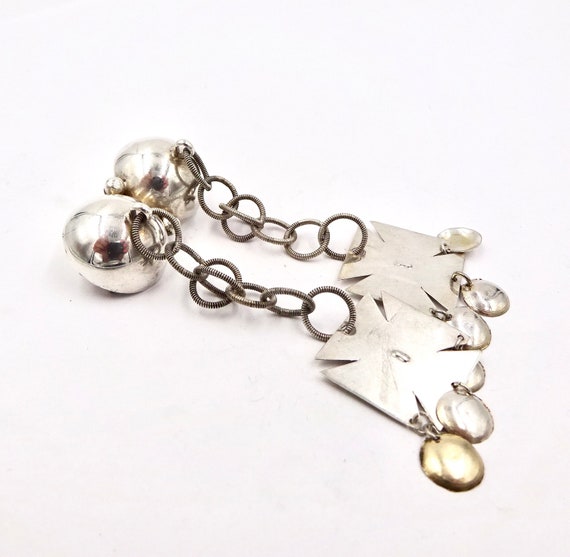 Antique 830 Sterling Silver Solje Pin: Norwegian Wedd… - Gem