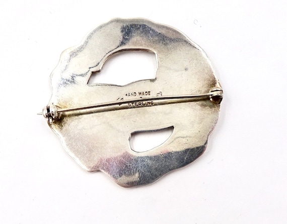 Rare CARL POUL PETERSEN Sterling Silver Dove Pin … - image 5