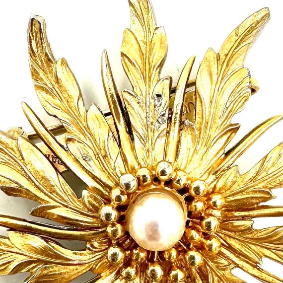 ヴィンテージ マルセル・ブーシェ リバーシブルブローチ：ライン