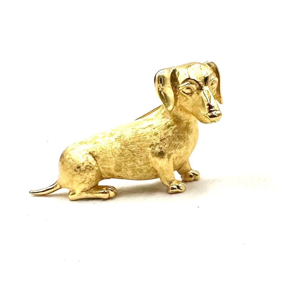 Trifari dog brooch - Etsy 日本