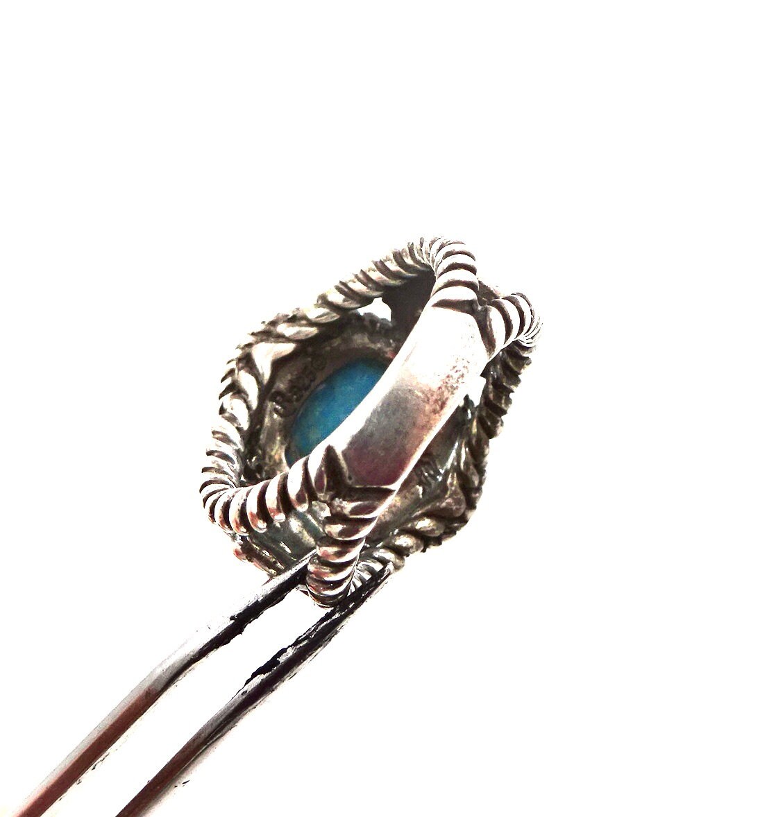 CAROLYN POLLACK RING Relios 925 Sterling Silver Turquoise