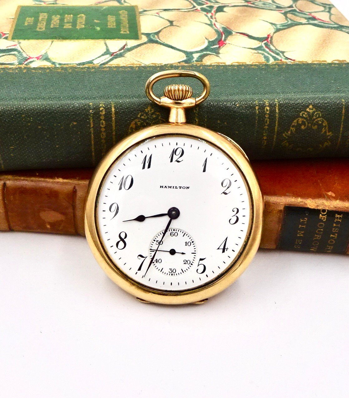 Old hamilton clearance pocket watches
