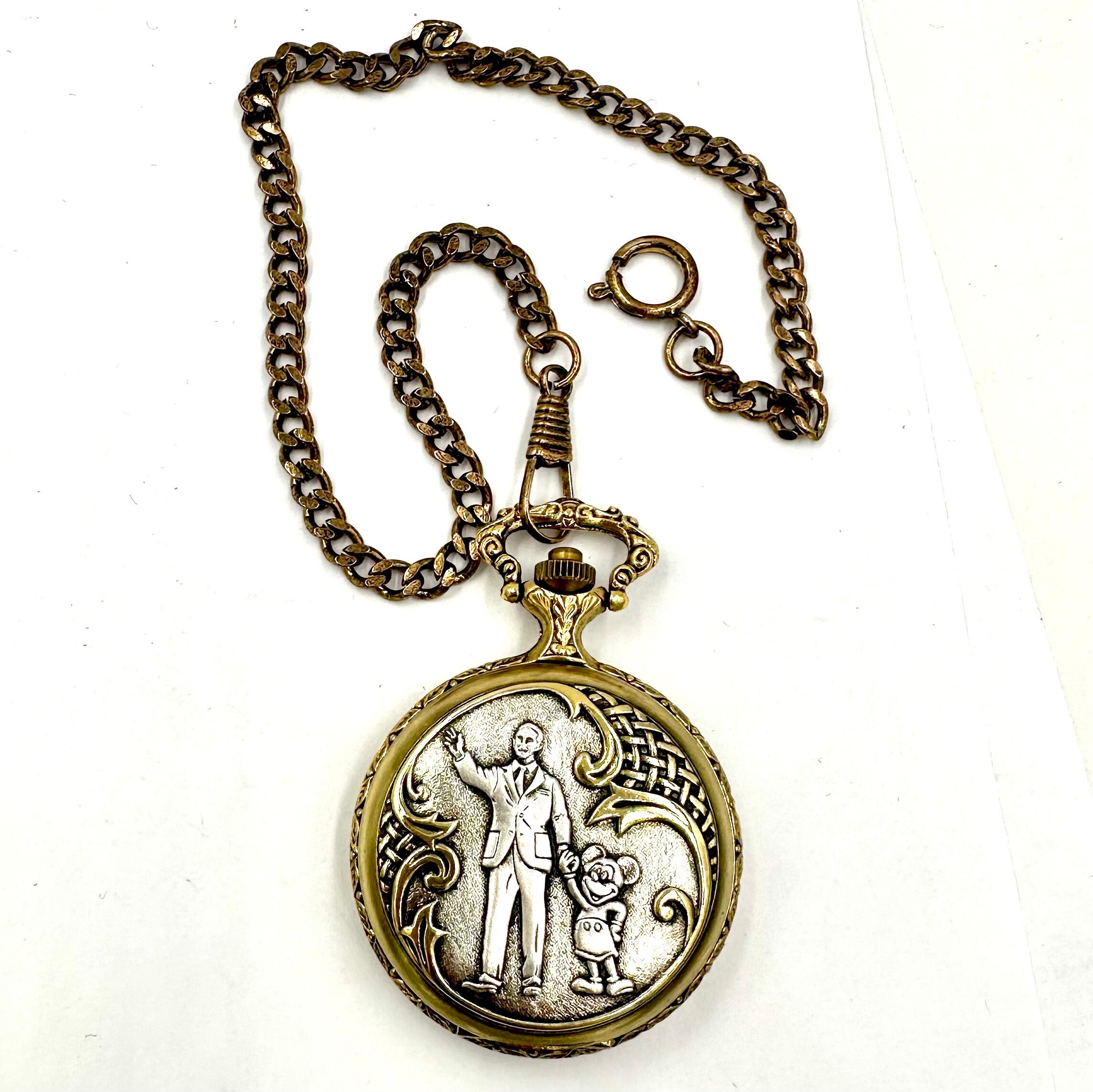 ディズニー　リミテッド　懐中時計 Mickey Mouse POCKET WATCH Ltd. Edition Celebrating 70