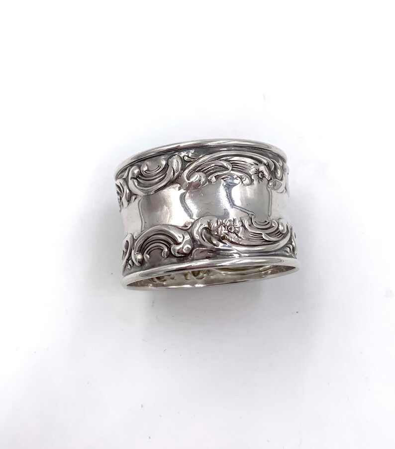 Vintage STERLING NAPKIN RING Gorham Melrose 1232 Sterling Etsy Australia