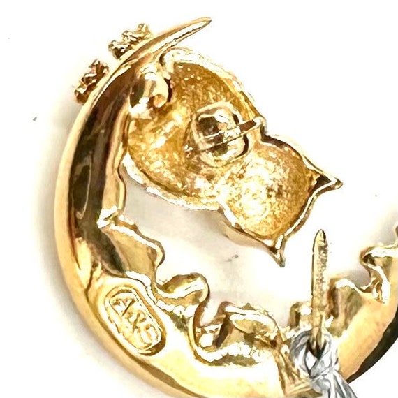 VINTAGE RHINESTONE PIN Brooch Attwood Sawyer Swarovski VINTAGE RHINESTONE PIN Brooch Attwood Sawyer Swarovski