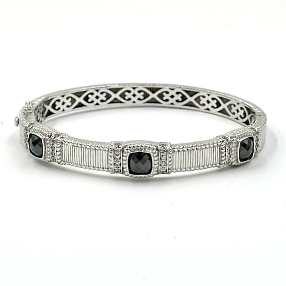 EPIPHANY BANGLE BRACELET Bracelet Platinum Clad S… - image 1