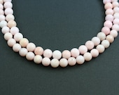 Peruvian Pink Opal 9-10mm round beads (ETB00058)