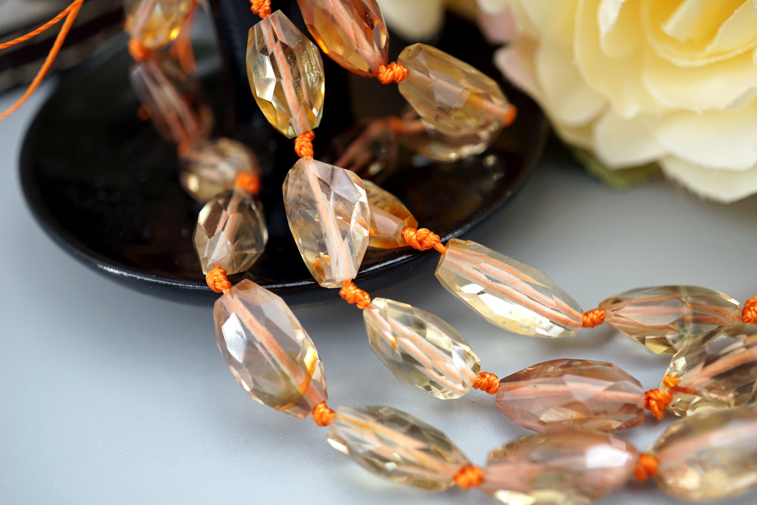 Oregon Sunstone Faceted Parts 7-9mm (ETB01444) Healing Stone