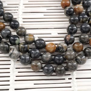 Picasso Jasper 10mm round beads (ETB00150)