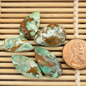 Variscite cabochon (ETC00008) Unique jewelry/Vintage jewelry/Gemstone cabochon