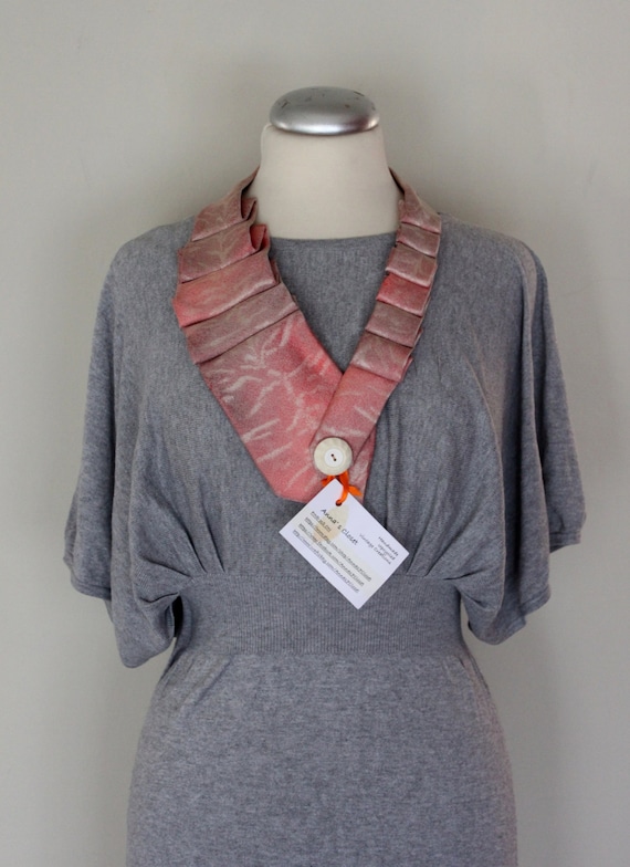 Pink/Nude Vintage Necklace/Belt,  Belt/Neck Pieces, Vintage Tie Belts, Classy/Chic Standout Piece