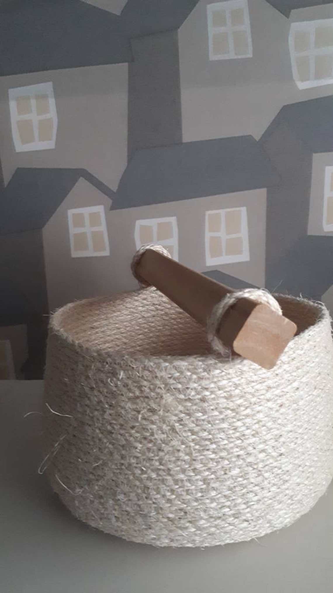 Sisal Baskets Handmade Rope Baskets Made to ORDER Sisal Etsy