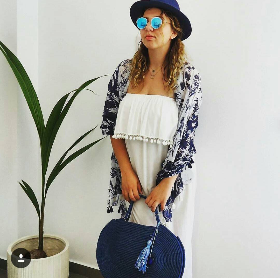 BY ORDER ONLY Blue Jeans Basket Bag Monochrome Basketbag Etsy