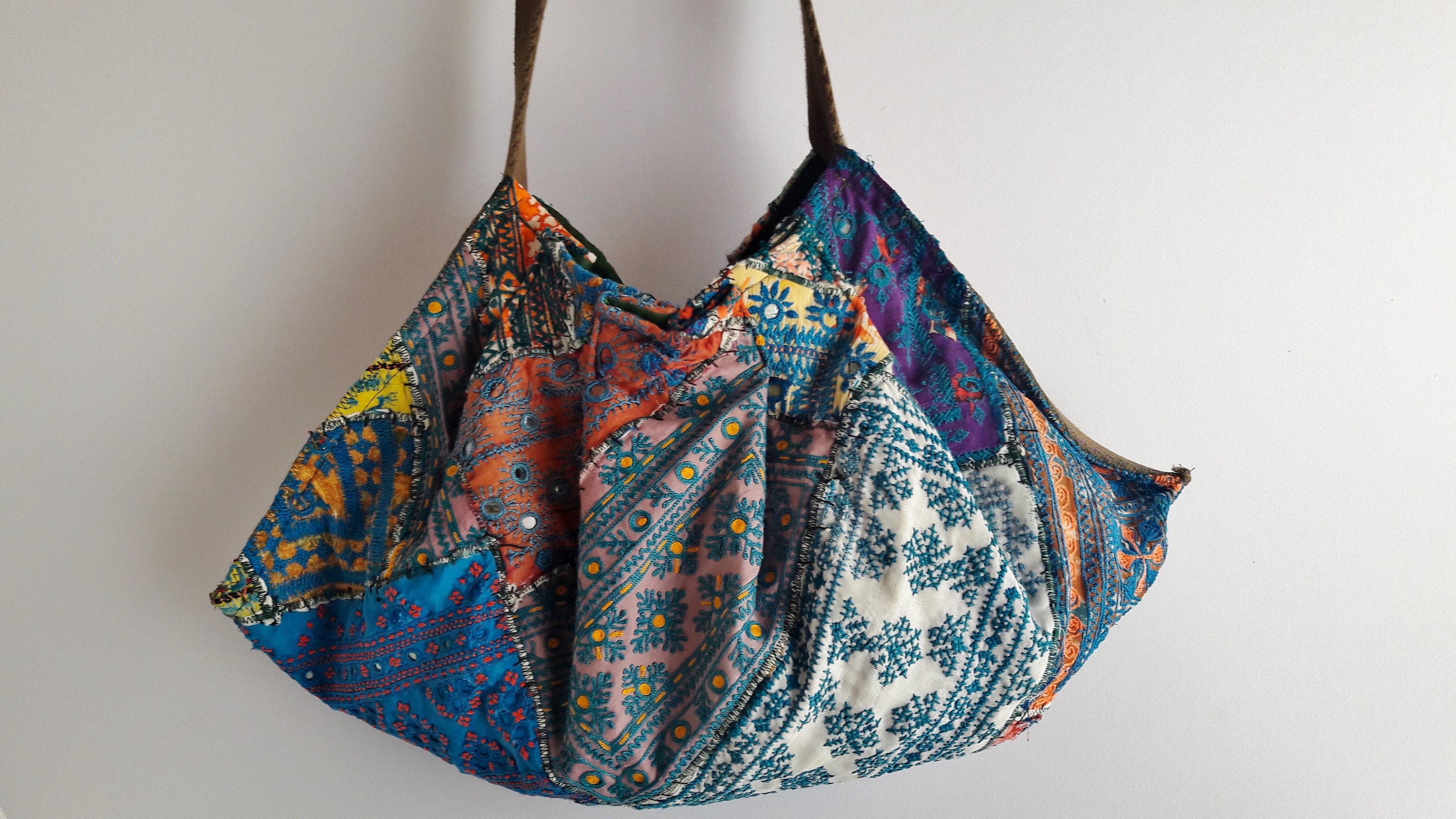 Vintage Ethnic Tapestry Bag, Handmade Ethnic Shoulder bag, Repurposed