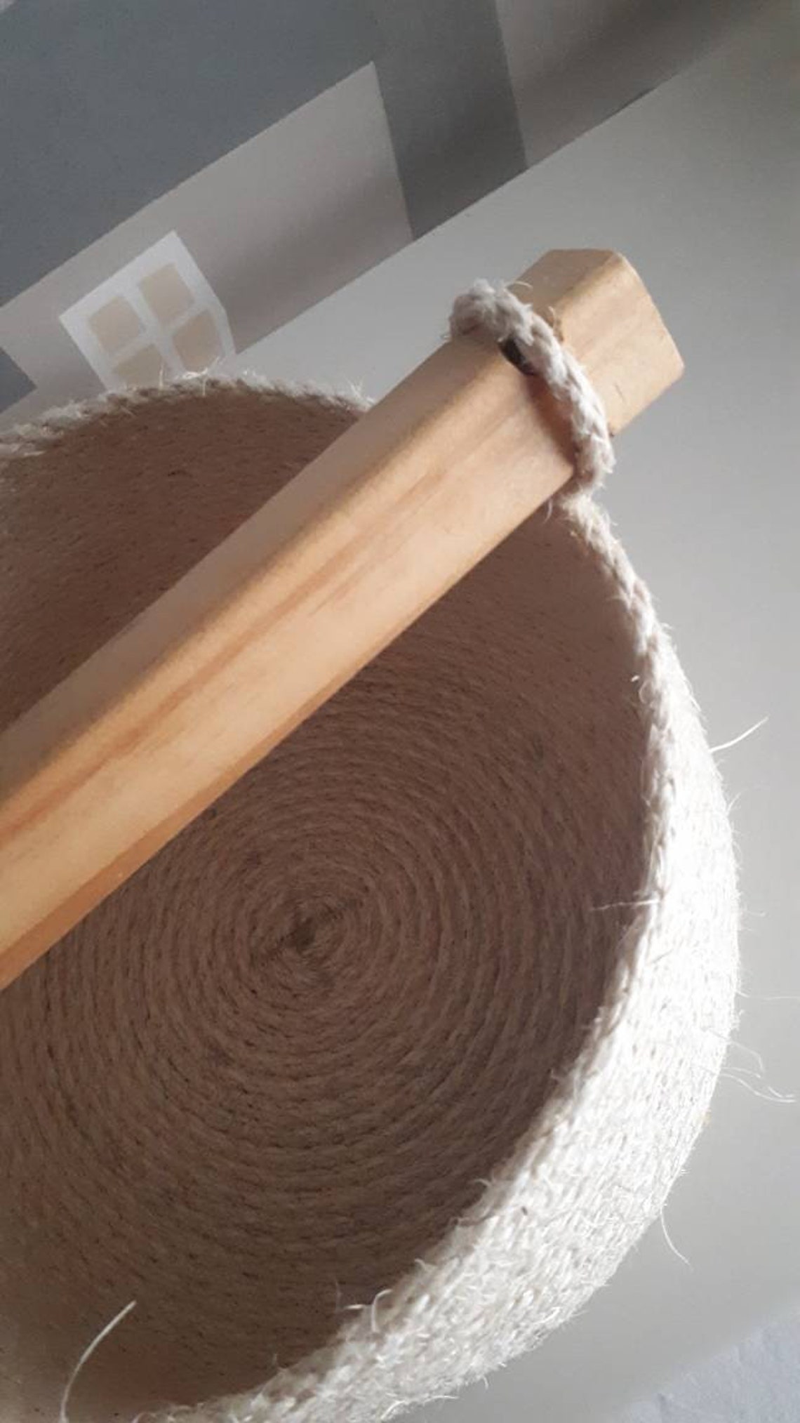 Sisal Baskets Handmade Rope Baskets Made to ORDER Sisal Etsy