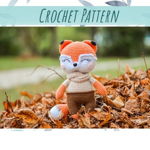 Crochet pattern Fox pdf