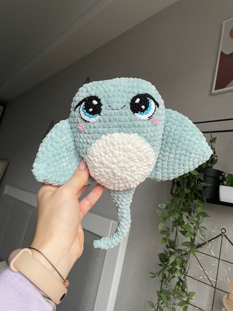 Crochet pattern cramp fish amigurumi pdf image 4