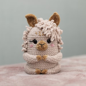 Lama Alpaca Crochet PATTERN Amigurumi soft toy tutorial pdf image 7