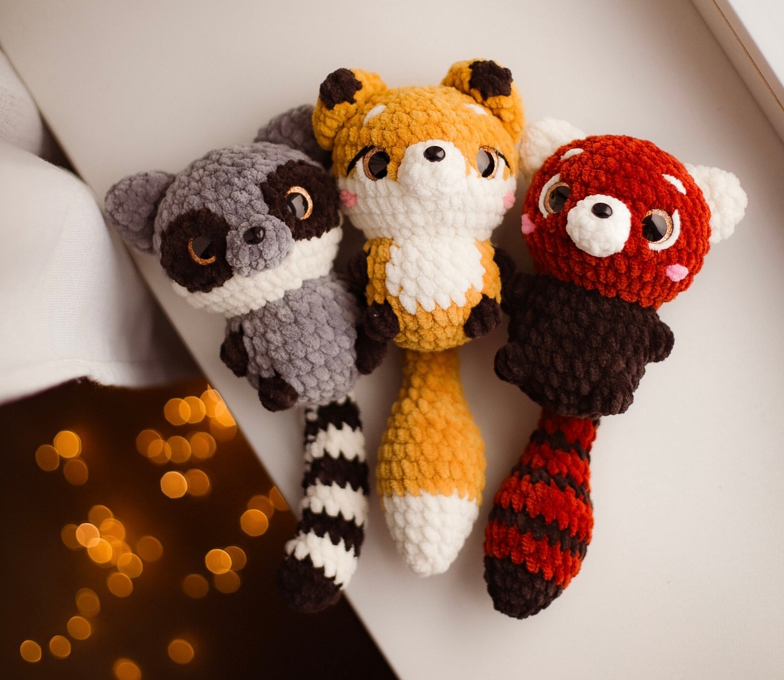 Porte-clés Panda Roux Sublimé Recto Verso - Cadeau Mignon Pour Animaux Lovers