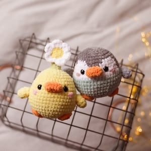 Pinguin kawaii Plüsch Ente Häkelanleitung Amigurumi Häkelanleitung pdf