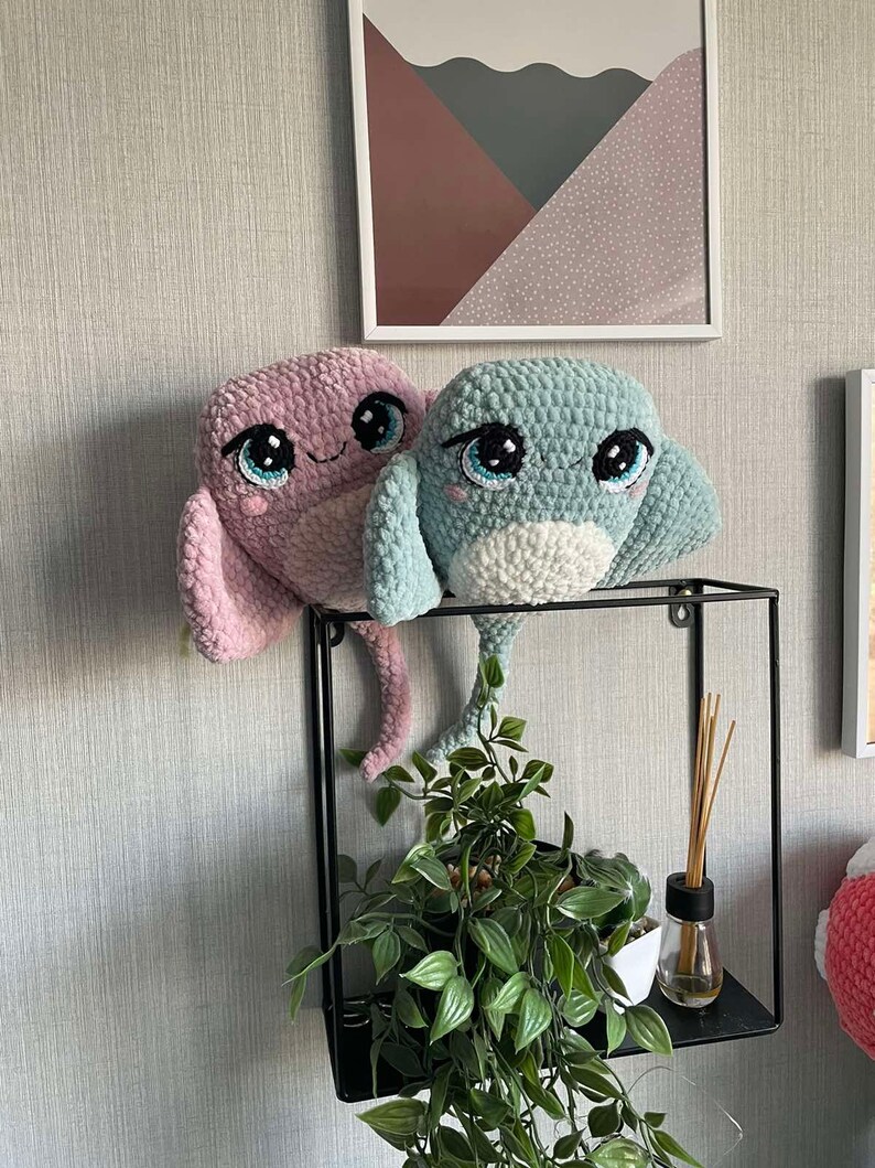 Crochet pattern cramp fish amigurumi pdf image 5