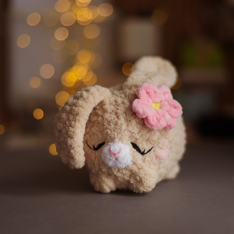 Bunny crochet pattern kawaii plushies amigurumi image 4